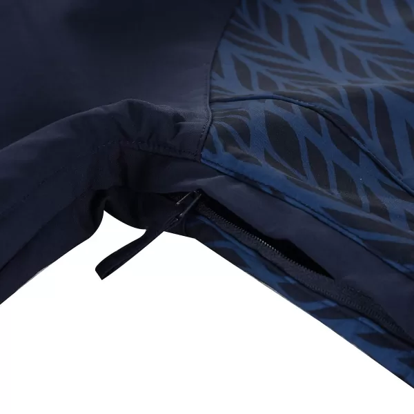  Geacă de softshell pentru femei ALPINE PRO HOORA LJCD590 BLUE INDIGO 