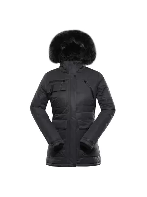 Geacă pentru doamne ALPINE PRO WERDA LJCD644 GRI ÎNCHIS