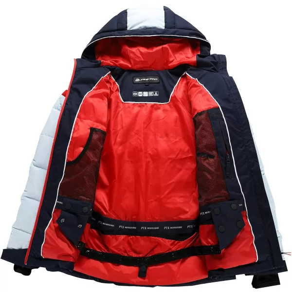  Jacheta de schi pentru femei pentru femei ALPINE PRO FERERA LJCD656 ALBASTRU 