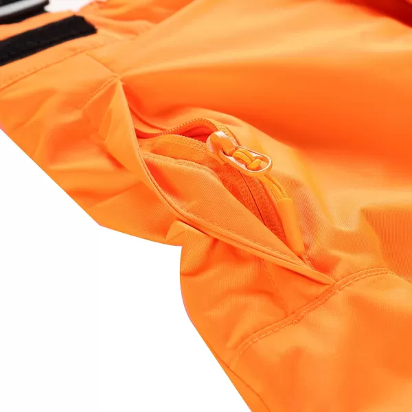  Pantaloni de schi pentru copii ALPINE PRO EDESO KPAD361 NEON 
