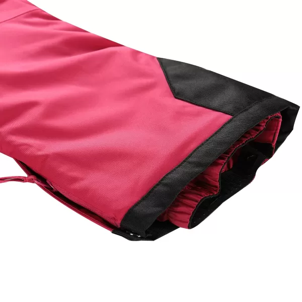  Pantaloni de schi pentru copii ALPINE PRO EDESO KPAD361 ROZ 