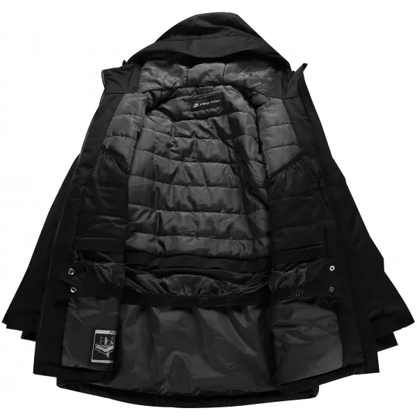  Jacheta de schi pentru doamne ALPINE PRO GARGA LJCD657 NEGRU 