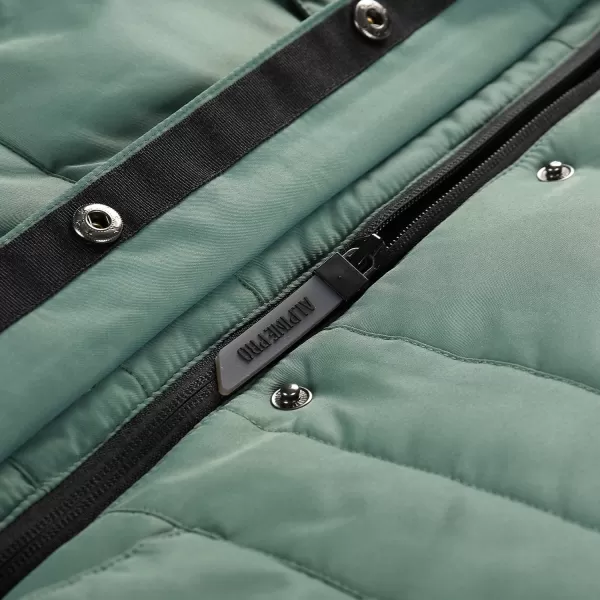  Geacă pentru doamne ALPINE PRO WERDA LJCD644 VERDE 