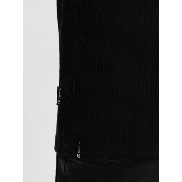  Cămaşă OMBRE OM-LSCL-0109 NEGRU 