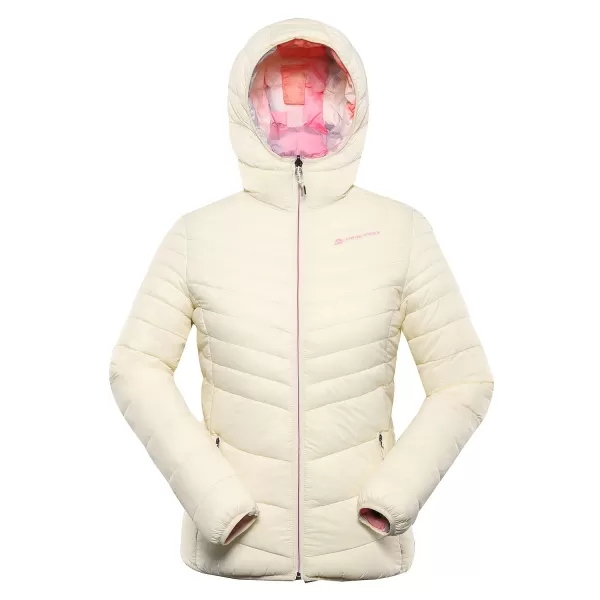 Jacheta de hi-thherm pentru femei pentru femei ALPINE PRO EROMA LJCD595 CREMOS 