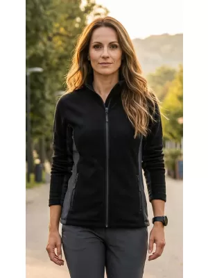 Panouri din fleece pentru femei ALTISPORT NoPrint NP/ALW825 NEGRU