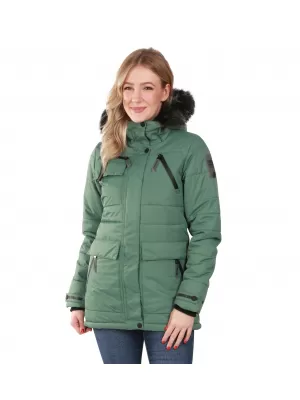 Geacă pentru doamne ALPINE PRO WERDA LJCD644 VERDE