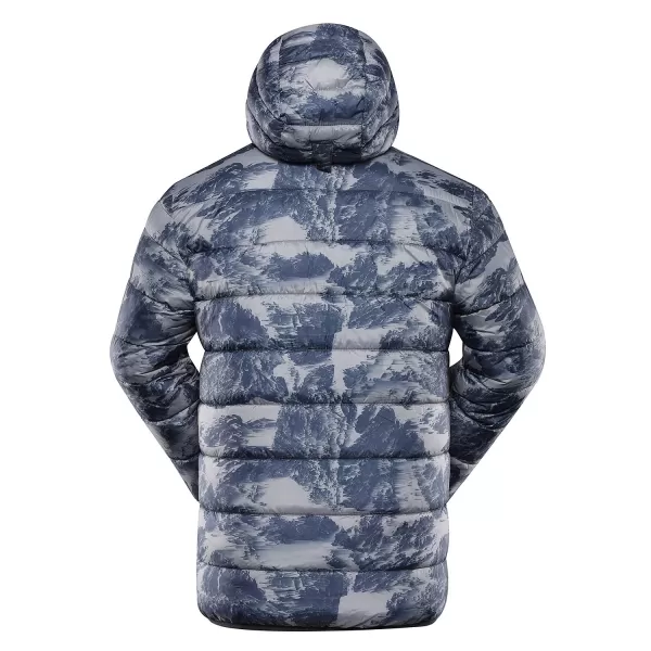  Sacou de hi-thherm pentru bărbați cu două fețe pentru bărbați ALPINE PRO EROM MJCD628 BLUE INDIGO 