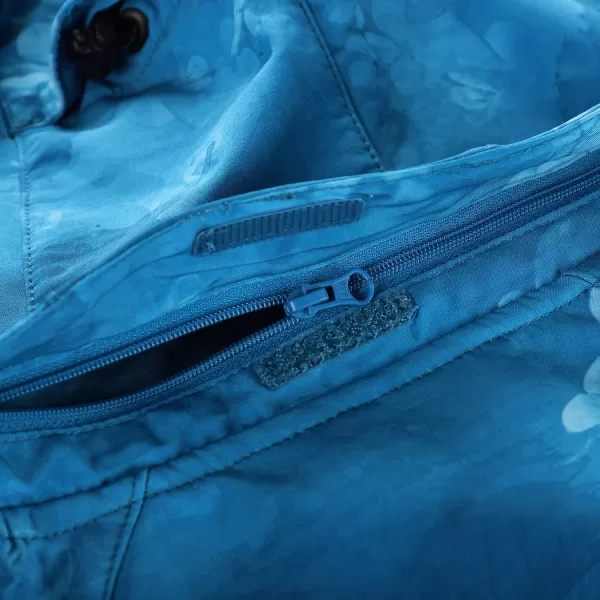  Geacă de softshell pentru femei ALPINE PRO HOORA LJCC590 ALBASTRU 