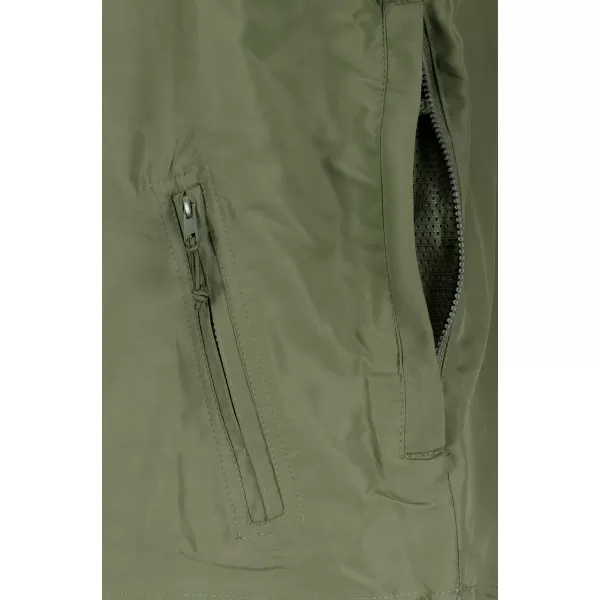  Sacou de vânt pentru bărbați peste cap ALTISPORT BYB/ALM002B3162 MĂSLIN 