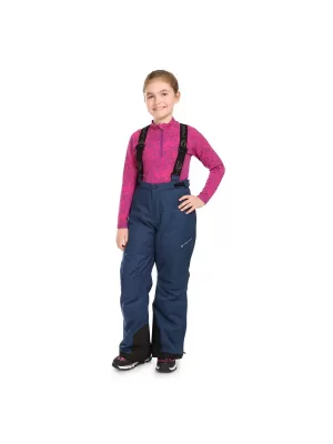 Pantaloni de schi pentru copii ALPINE PRO OSAGO KPAB322 ALBASTRU