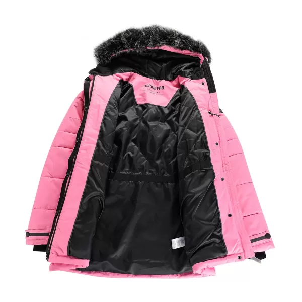  Geacă pentru doamne ALPINE PRO WERDA LJCD644 ROZ 