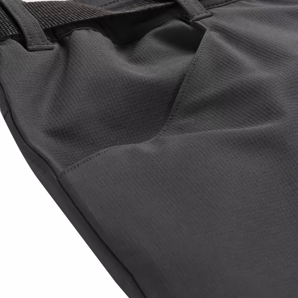 Pantaloni softshell pentru bărbați ALPINE PRO CORB MPAD672 GRI ÎNCHIS 