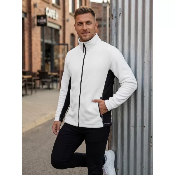  Panouri din fleece pentru bărbați ALTISPORT NoPrint NP/ALM725 ALB 