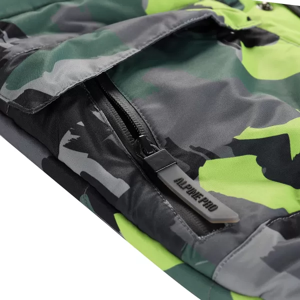  Sacou ALPINE PRO WERDO KJCD335 VERDE 