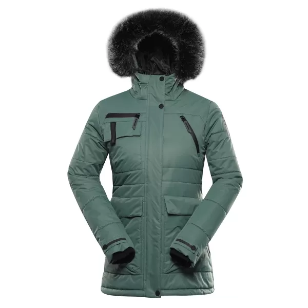  Geacă pentru doamne ALPINE PRO WERDA LJCD644 VERDE 