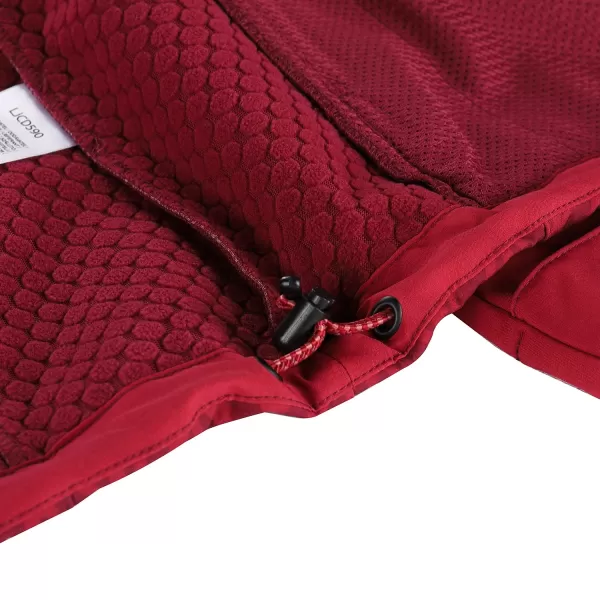  Geacă de softshell pentru femei ALPINE PRO HOORA LJCD590 ANEMONĂ 