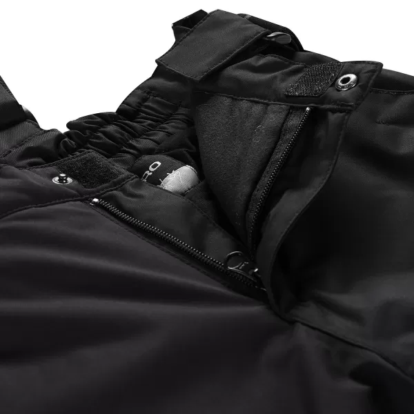  Pantaloni de schi pentru copii ALPINE PRO OSAGO KPAB322 NEGRU 