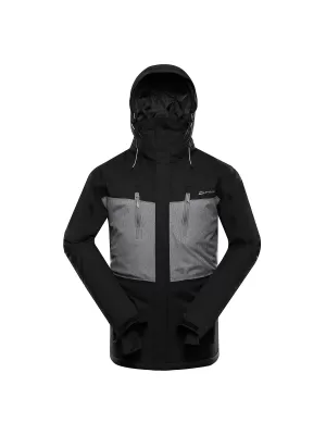 Geacă de schi pentru bărbați ALPINE PRO COMED MJCD716 NEGRU