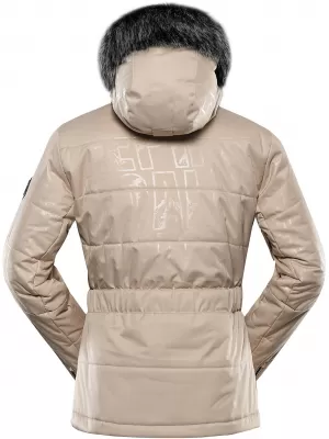 Jacheta de schi pentru doamne ALPINE PRO DAMA LJCD655 ARDEI ALB