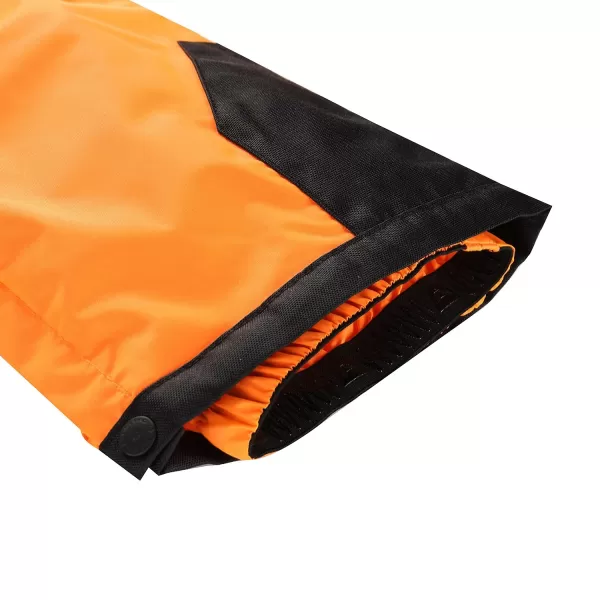  Pantaloni de schi pentru copii ALPINE PRO EDESO KPAD361 NEON 