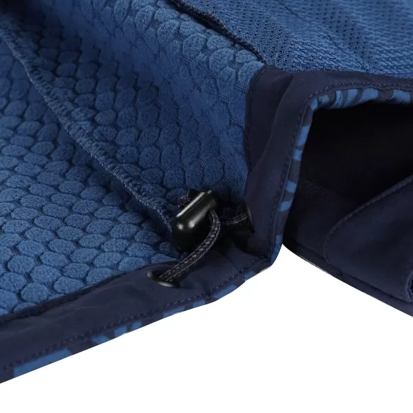  Geacă de softshell pentru femei ALPINE PRO HOORA LJCD590 BLUE INDIGO 