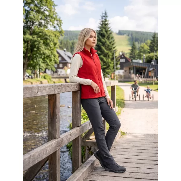  Unisex vestie fleece ALTISPORT NoPrint NP/ALU815 ROŞU 