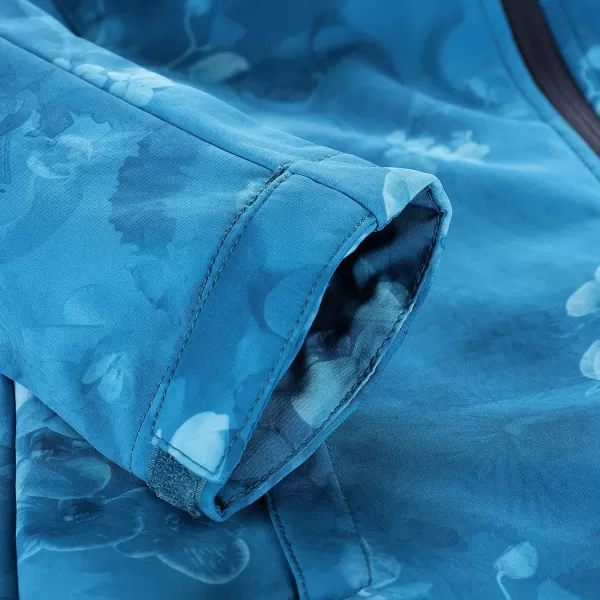  Geacă de softshell pentru femei ALPINE PRO HOORA LJCC590 ALBASTRU 