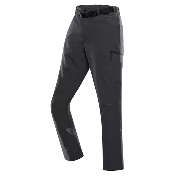  Pantaloni softshell pentru bărbați ALPINE PRO CORB MPAD672 GRI ÎNCHIS 