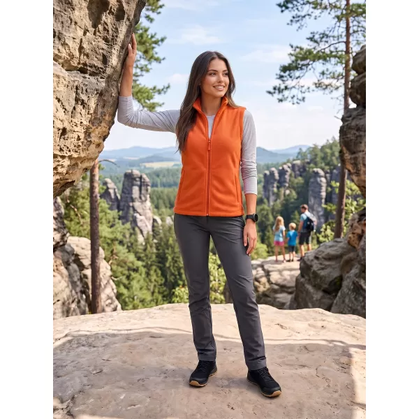  Unisex vestie fleece ALTISPORT NoPrint NP/ALU815 PORTOCALE 