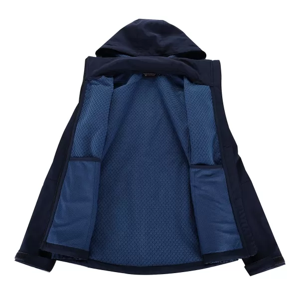  Geacă de softshell pentru femei ALPINE PRO HOORA LJCD590 BLUE INDIGO 