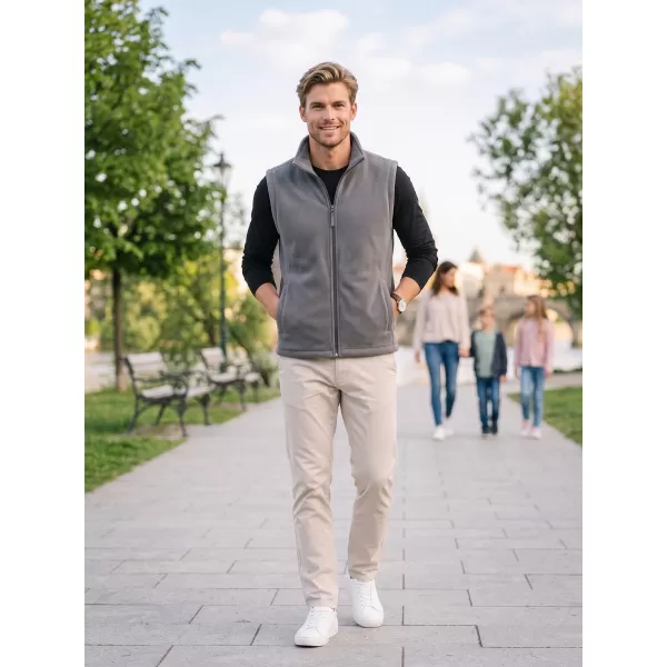  Unisex vestie fleece ALTISPORT NoPrint NP/ALU815 OŢEL 