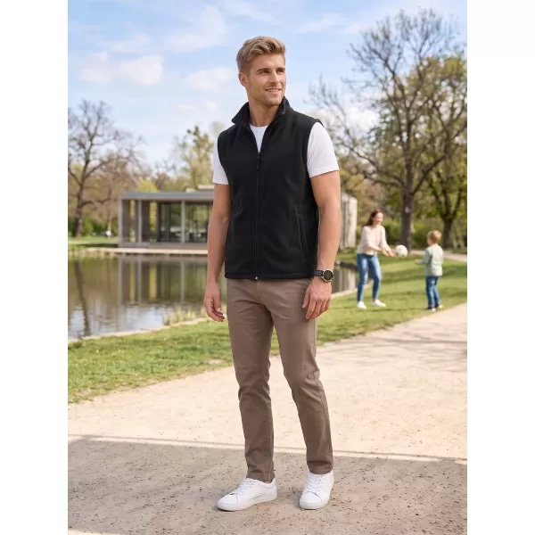  Unisex vestie fleece ALTISPORT NoPrint NP/ALU815 NEGRU 