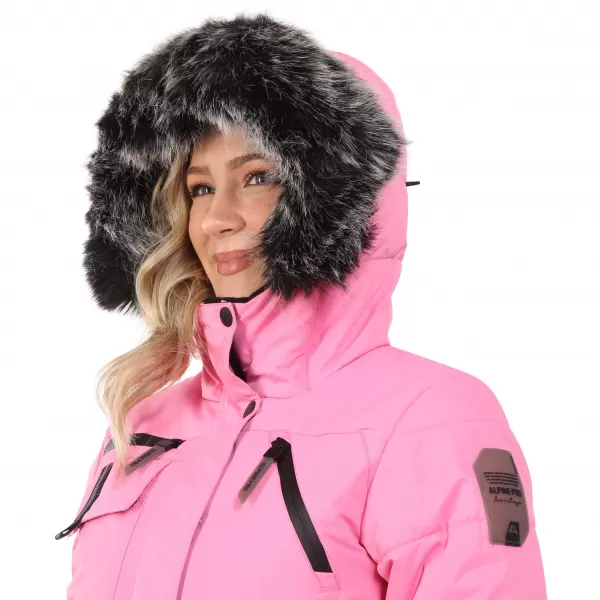  Geacă pentru doamne ALPINE PRO WERDA LJCD644 ROZ 