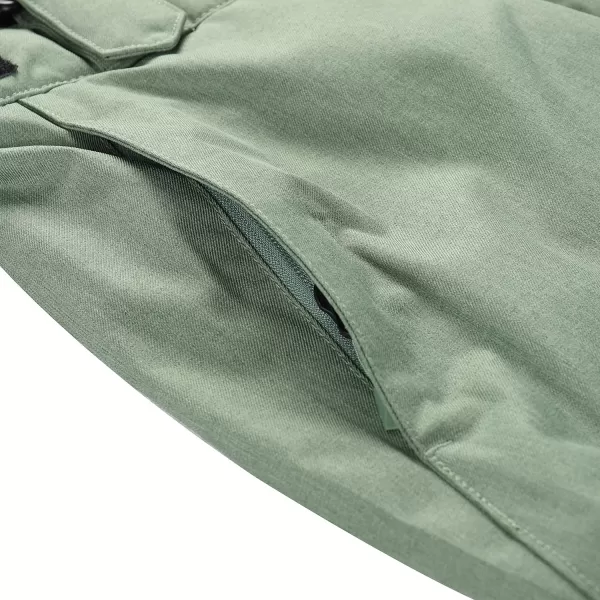  Pantalonii pentru doamne ALPINE PRO OSAGA LPAB676 VERDE 