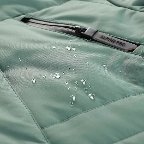  Geacă pentru doamne ALPINE PRO WERDA LJCD644 VERDE 