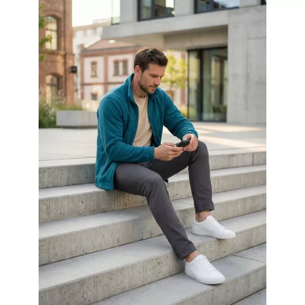  Panouri din fleece pentru bărbați ALTISPORT NoPrint NP/ALM105 KEROSEN 