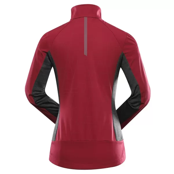  Geacă de softshell pentru femei ALPINE PRO UKEBA LJCD643 ANEMONĂ 