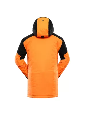 Geacă de schi pentru bărbați ALPINE PRO DEAR MJCD695 NEON