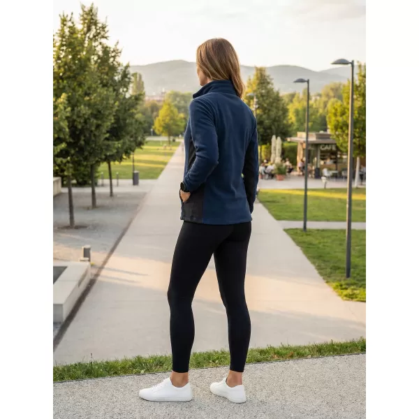  Panouri din fleece pentru femei ALTISPORT NoPrint NP/ALW825 SEA -BLUE 