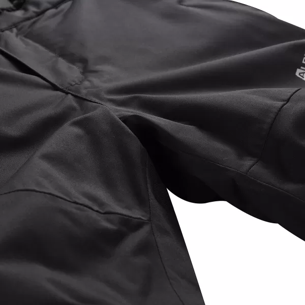  Pantaloni de schi pentru copii ALPINE PRO OSAGO KPAB322 NEGRU 