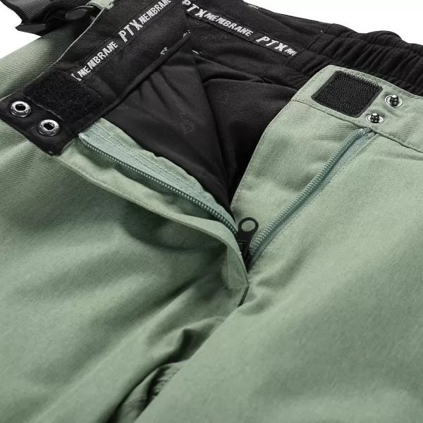  Pantalonii pentru doamne ALPINE PRO OSAGA LPAB676 VERDE 