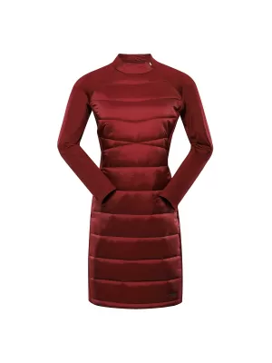 Rochie pentru femei hi-thherm ALPINE PRO OMERA LSKB459 ROŞU