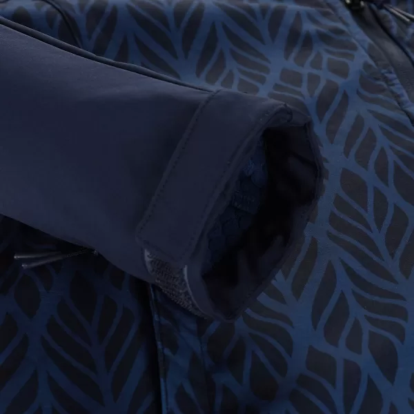  Geacă de softshell pentru femei ALPINE PRO HOORA LJCD590 BLUE INDIGO 