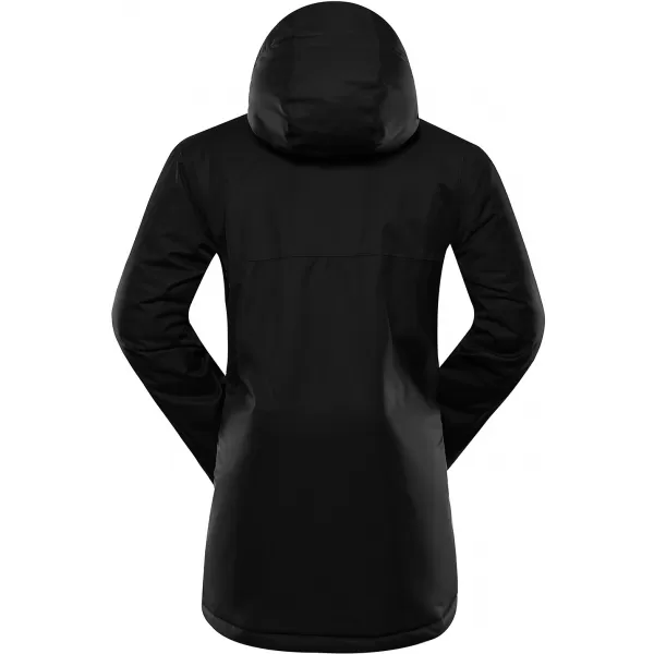  Jacheta de schi pentru doamne ALPINE PRO GARGA LJCD657 NEGRU 
