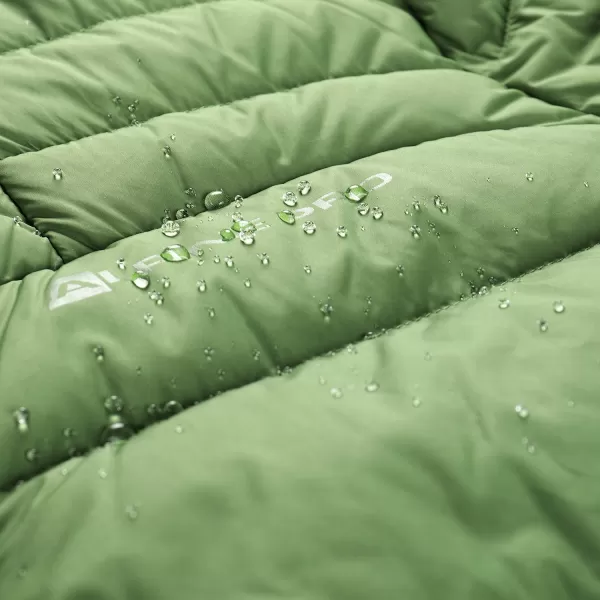 Sacou de pene de iarnă pentru bărbați ALPINE PRO ROGIT MJCD621 VERDE 