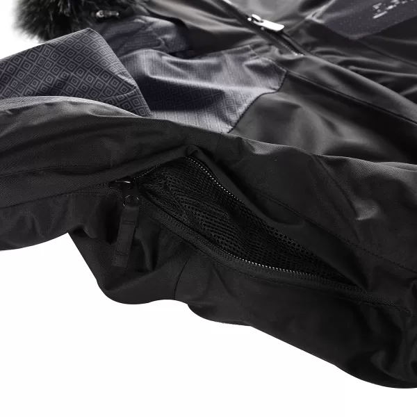  Jacheta de schi pentru doamne ALPINE PRO OLADA LJCB603 NEGRU 