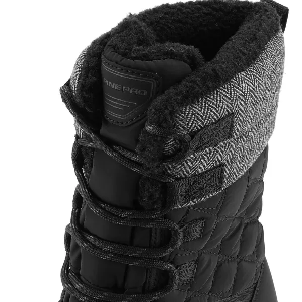  Cizme pentru femei ALPINE PRO KOWA LBTD536 NEGRU 