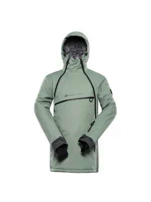 Geacă de schi pentru bărbați ALPINE PRO OMEQ MJCB644 VERDE