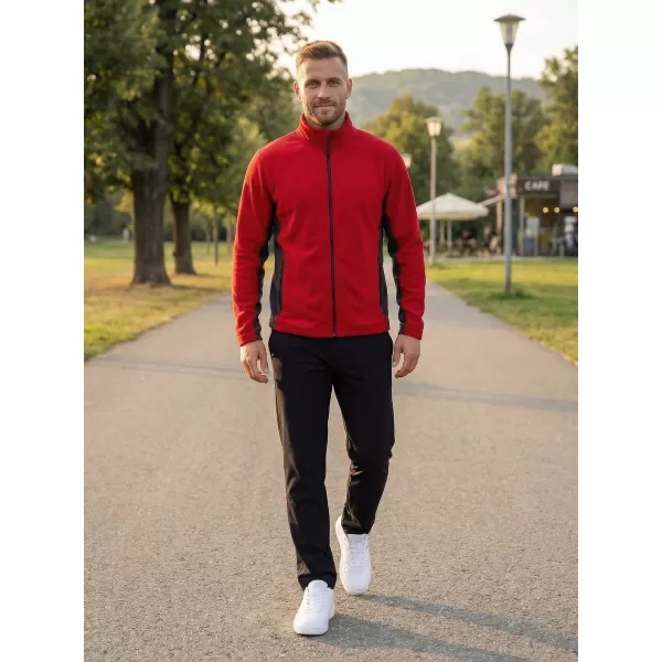  Panouri din fleece pentru bărbați ALTISPORT NoPrint NP/ALM725 ROŞU 